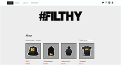 Desktop Screenshot of hashtagfilthy.com